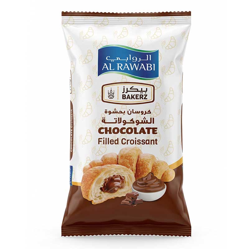AL RAWABI CHOCOLATE CROISSANT 55GM