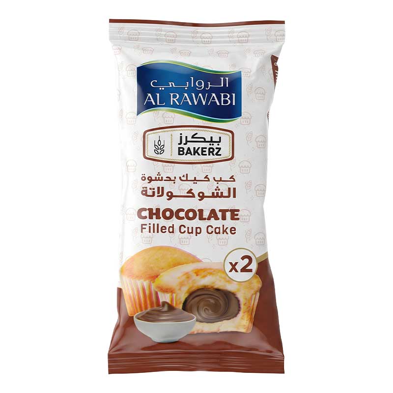 AL RAWABI CHOCOLATE CUP CAKE 2X30GM
