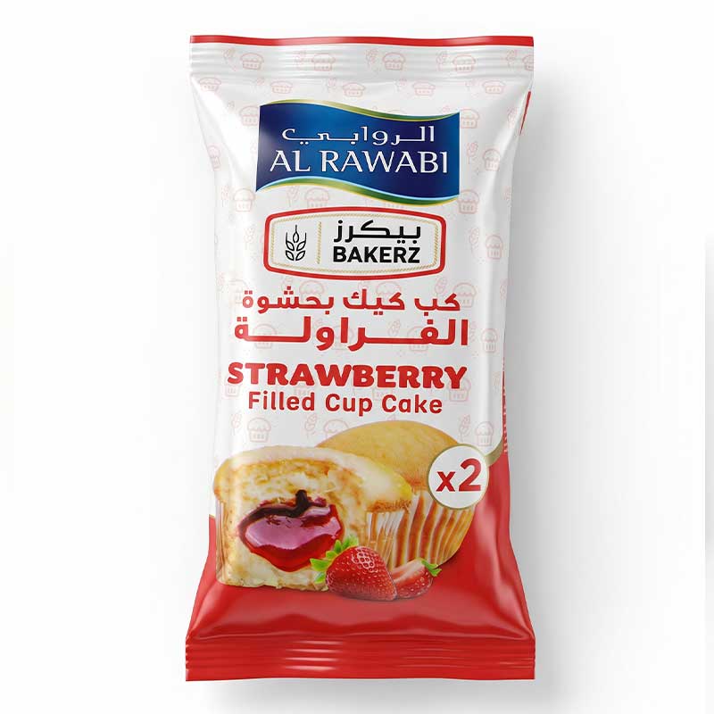 AL RAWABI STRAWBERRY CUP CAKE 2X30GM