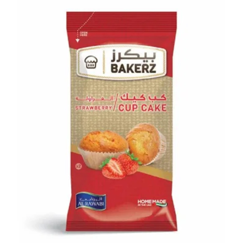 AL RAWABI STRAWBERRY CUP CAKE 2X30GM