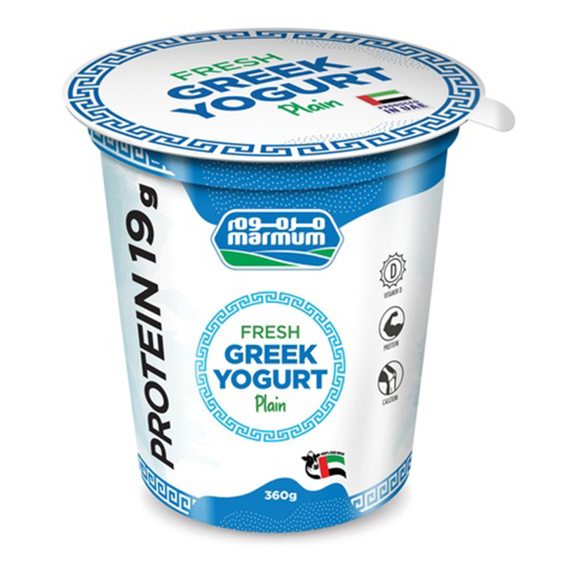 MARMUM GREEK YOGHURT REGULAR 360G.