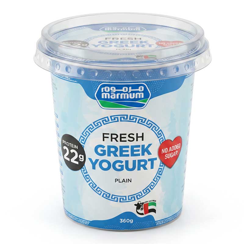 MARMUM GREEK YOGHURT REGULAR 360G.