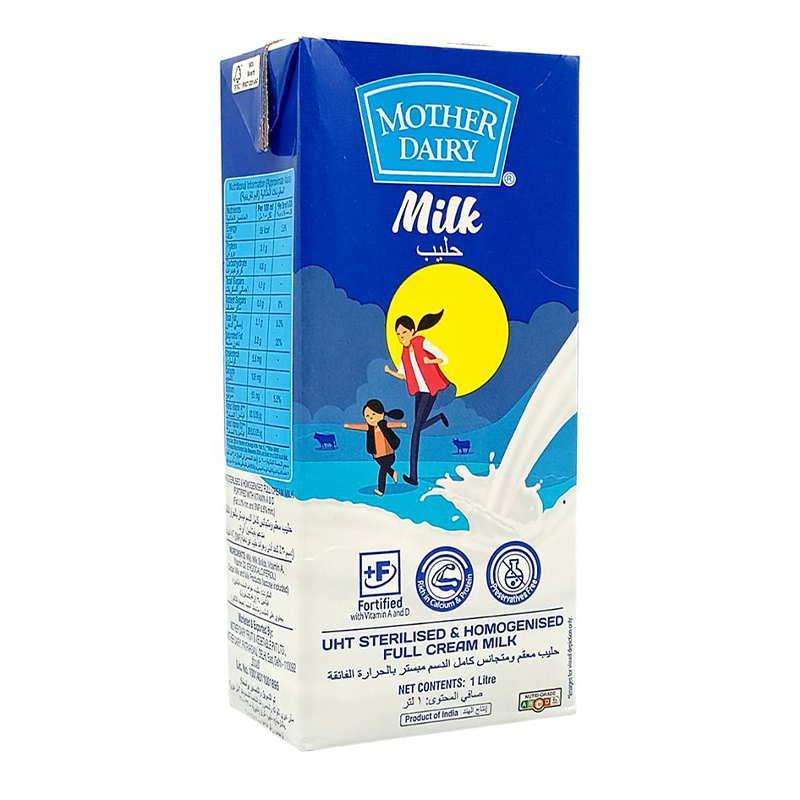 MOTHER DAIRY UHT MILK 1LTR