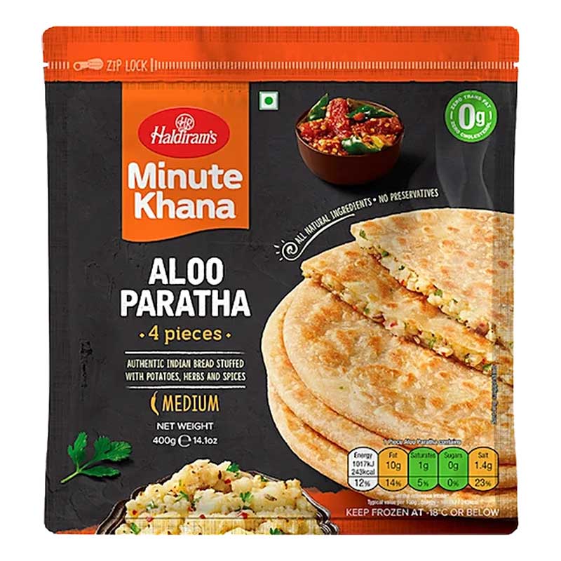 HALDIRAMS ALOO PARATHA 400GM