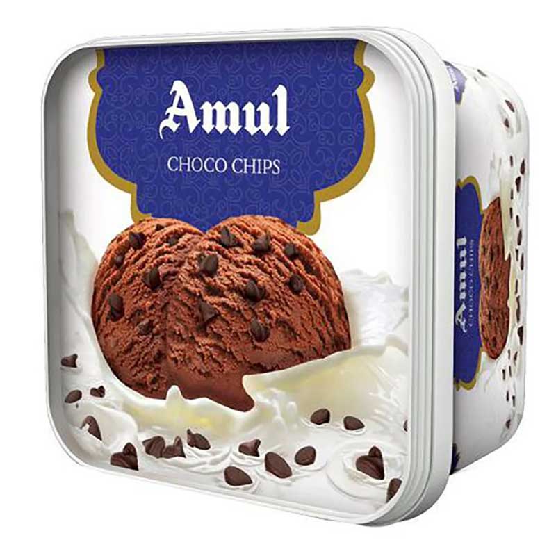 AMUL CHOCO CHIPS 1LTR