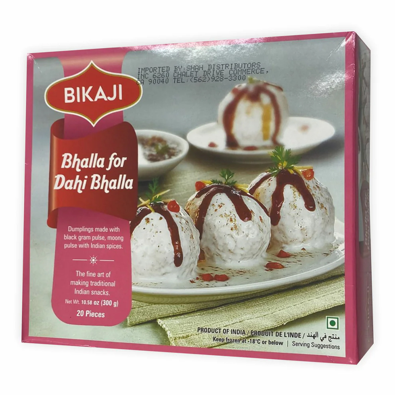 BIKAJI BHALLA FOR DAHI BHALLA 20PC - 300GM