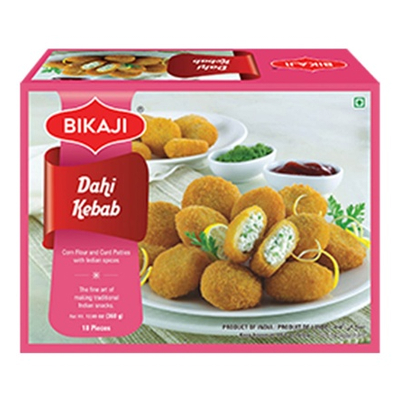 BIKAJI DAHI KEBAB 360GM 18PC
