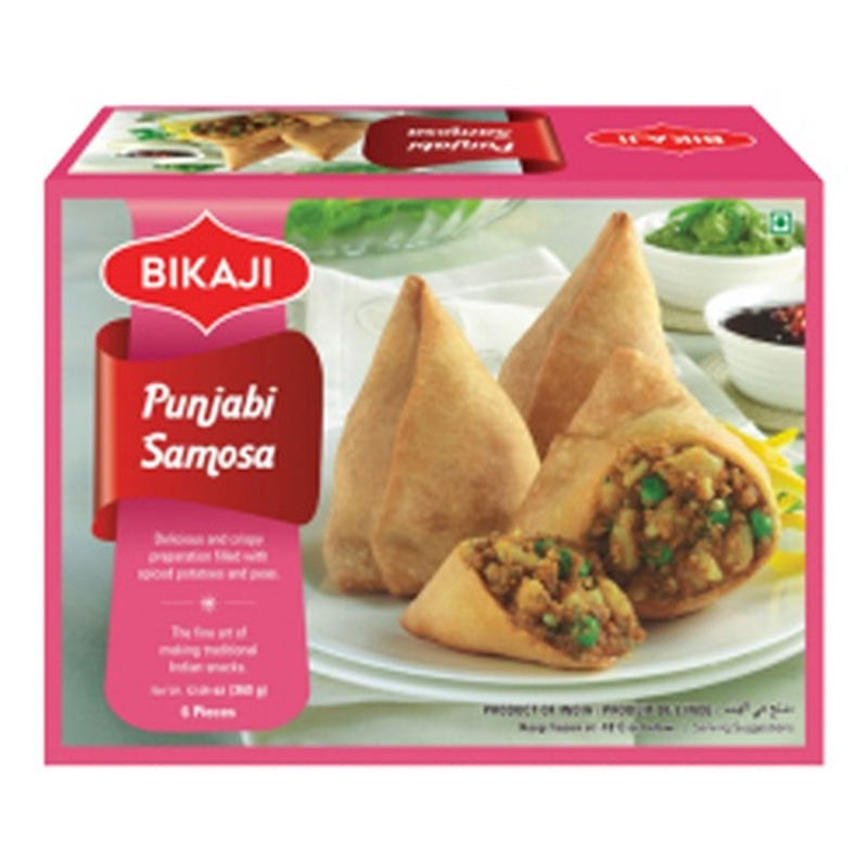 BIKAJI PUNJABI SAMOSA 360GM 6PC
