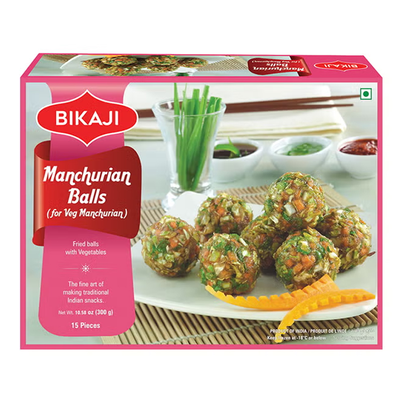 BIKAJI MANCHURIAN BALLS 300GM 15PC