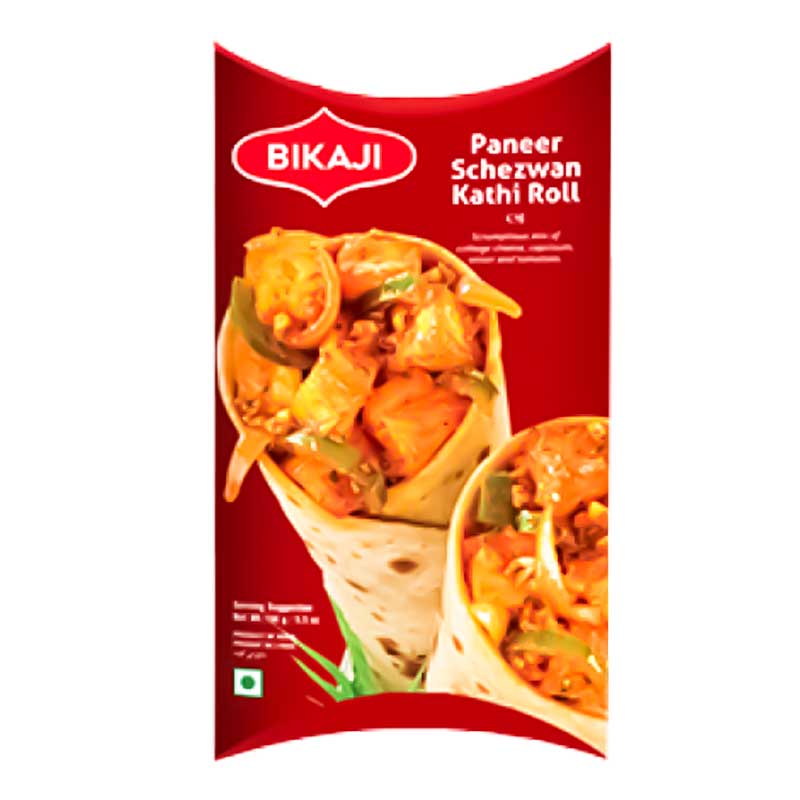 BIKAJI PANEER SCHZWAN ROLL 156GM 6PC