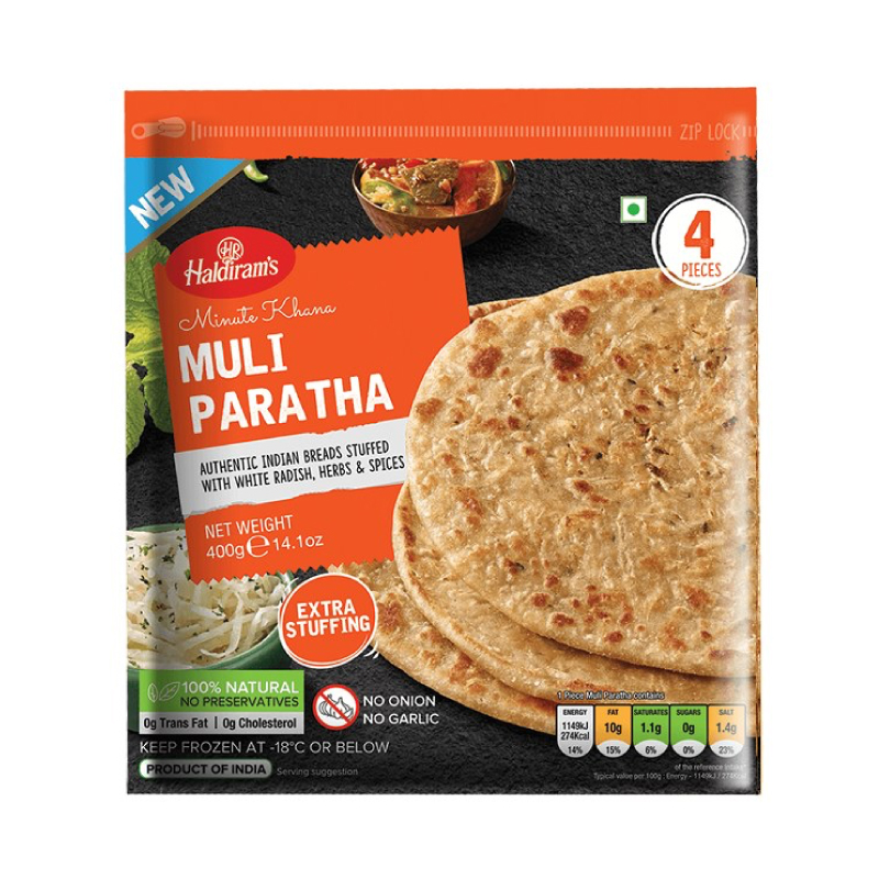HALDIRAMS MULI PARATHA 400GM