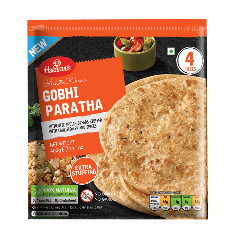HALDIRAMS GOBI PARATHA 400GM