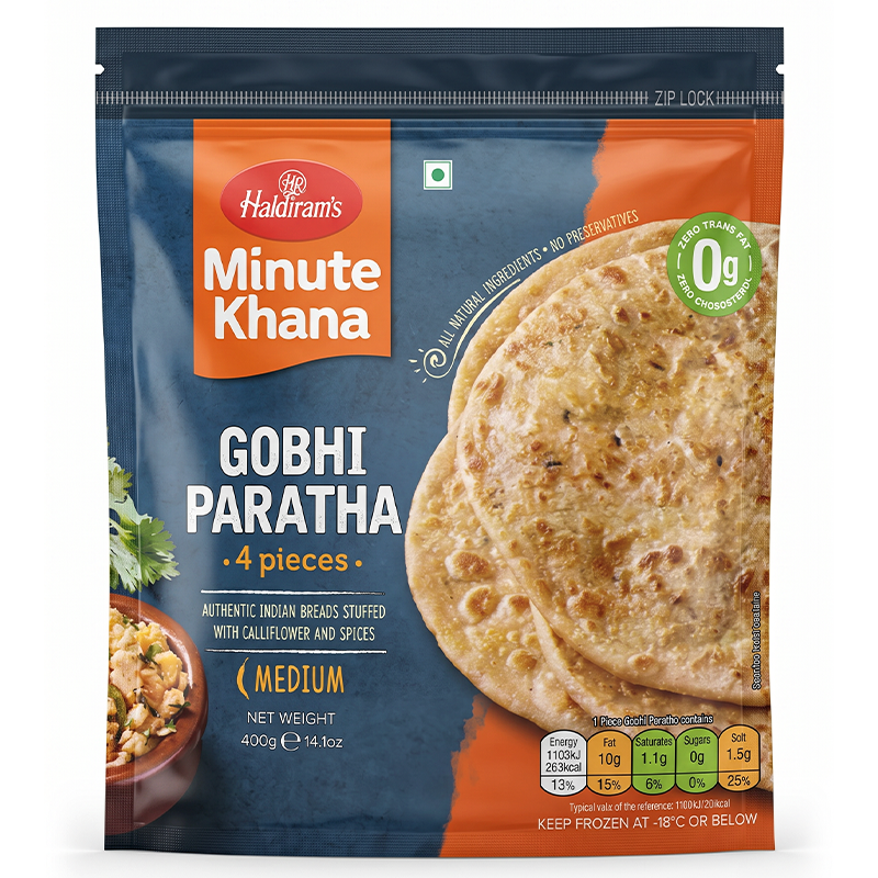 HALDIRAMS GOBI PARATHA 400GM