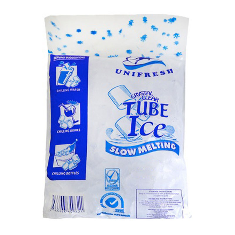 UNIFRESH CRSTL CLR TUBE ICE 1KG