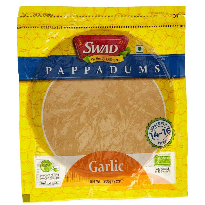 SWAD PAPAD GARLIC 200GM
