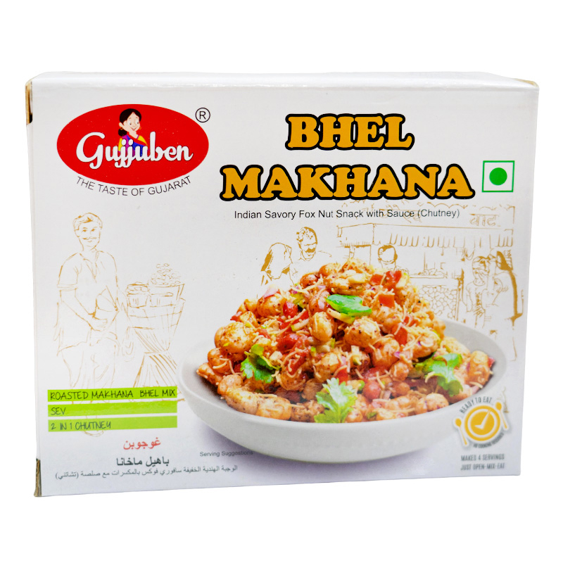 GUJJUBEN BHEL PURI MIX 400GM