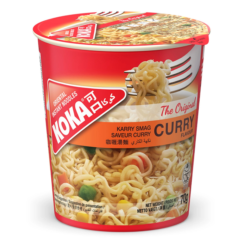 KOKA CUP NOODLES CURRY 70GM