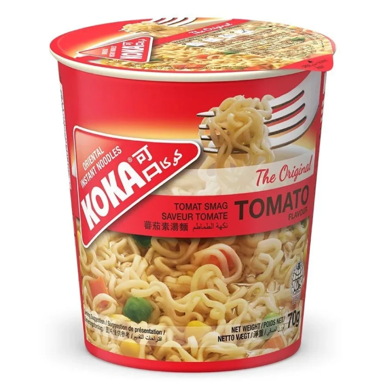 KOKA CUP NOODLES TOMATO 70GM