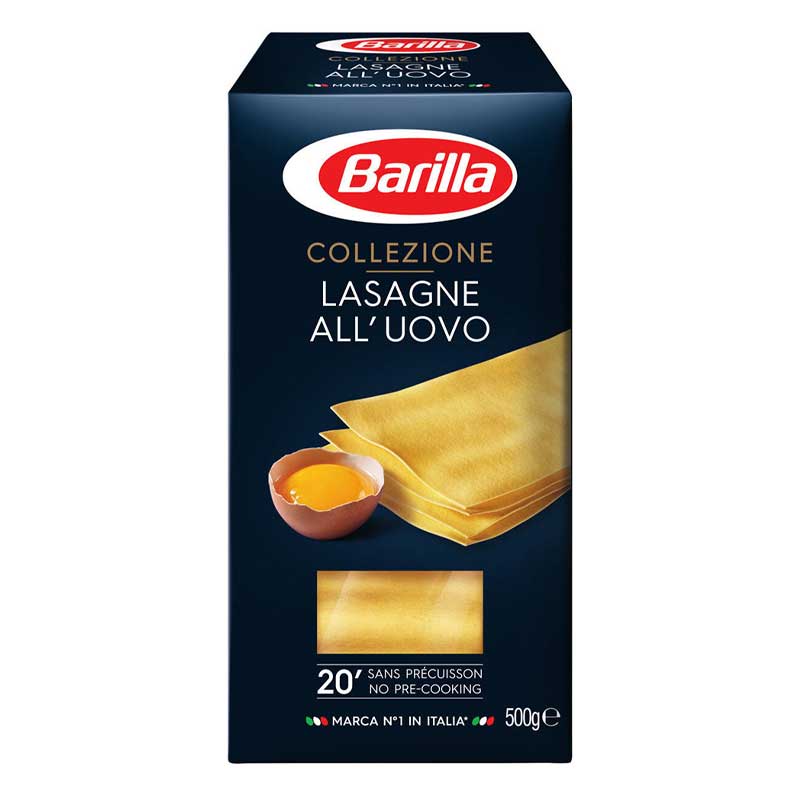 BARILLA EGG LASAGNE 500GM