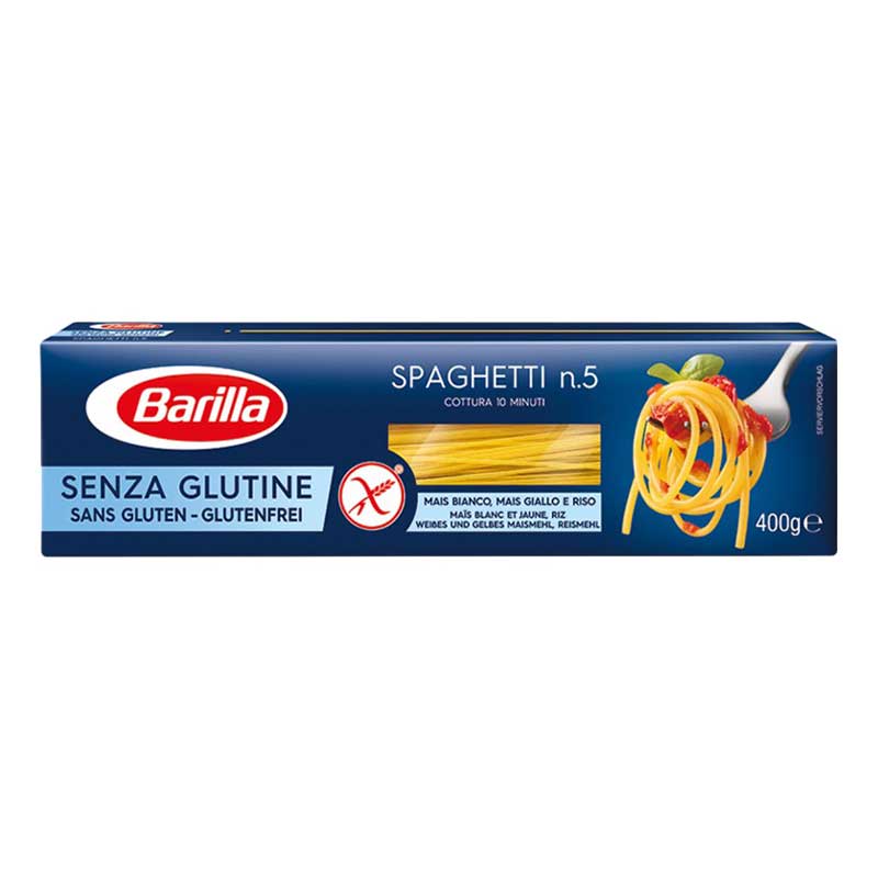 BARILLA SPAGHETTI NO 5 GLTN FREE 400GM