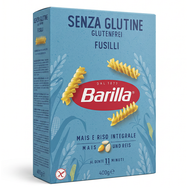 BARILLA FUSILLI GLTN FREE 400GM