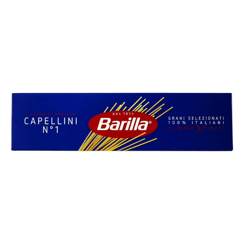 BARILLA  ANGEL HAIR NO 1 500GM