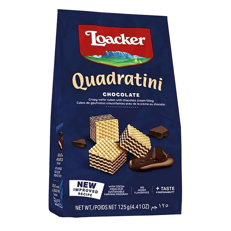 LOACKER CHOCOLATE 125GM