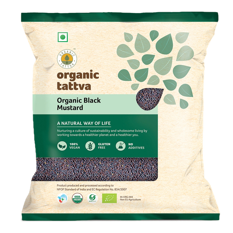 ORGANIC BLACK MUSTARD 100GM