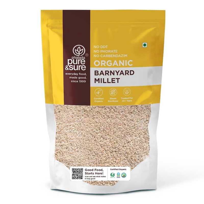 PURE &amp; SURE  ORGANIC BARNYARD MILLET 500GM