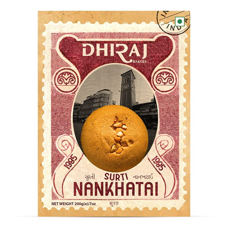 DHIRAJ BAKERS SURTI NANKHATAI 400GM