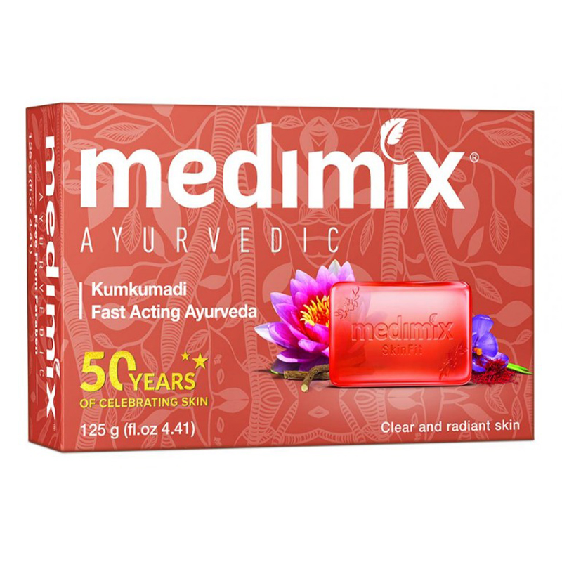 MEDIMIX KUMKUMADI SOAP 125GM