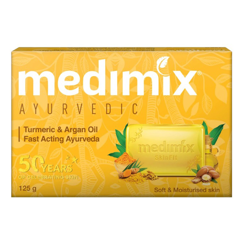 MEDIMIX AYURVEDIC TURMERIC SOAP 125GM