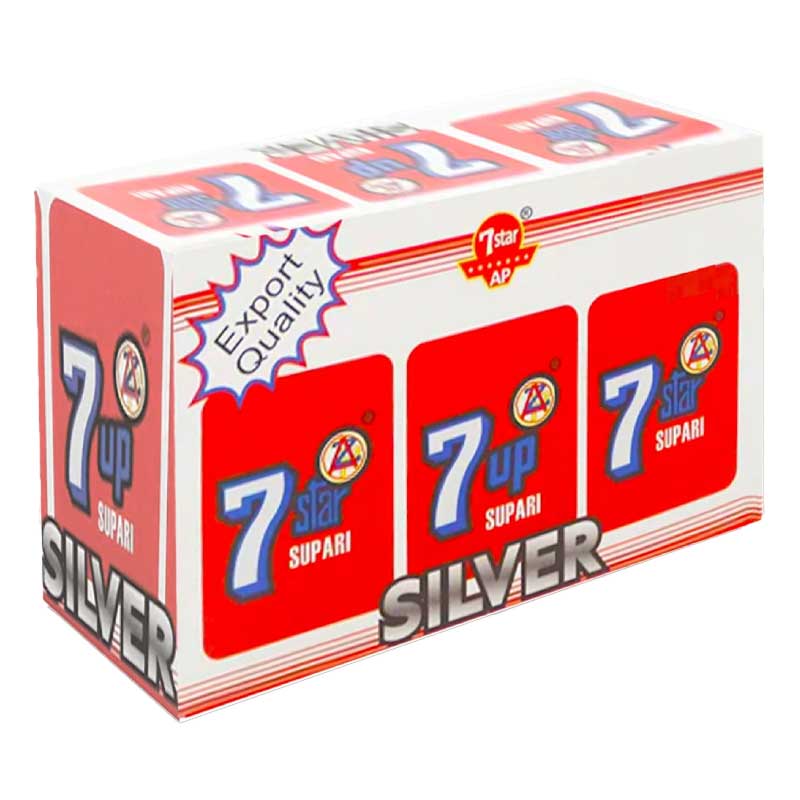 7 UP  SUPARI SILVER 48PCS