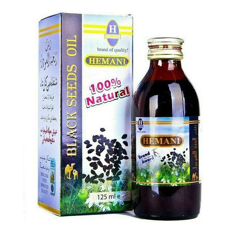 HEMANI OIL BLK SEEDS 125ML