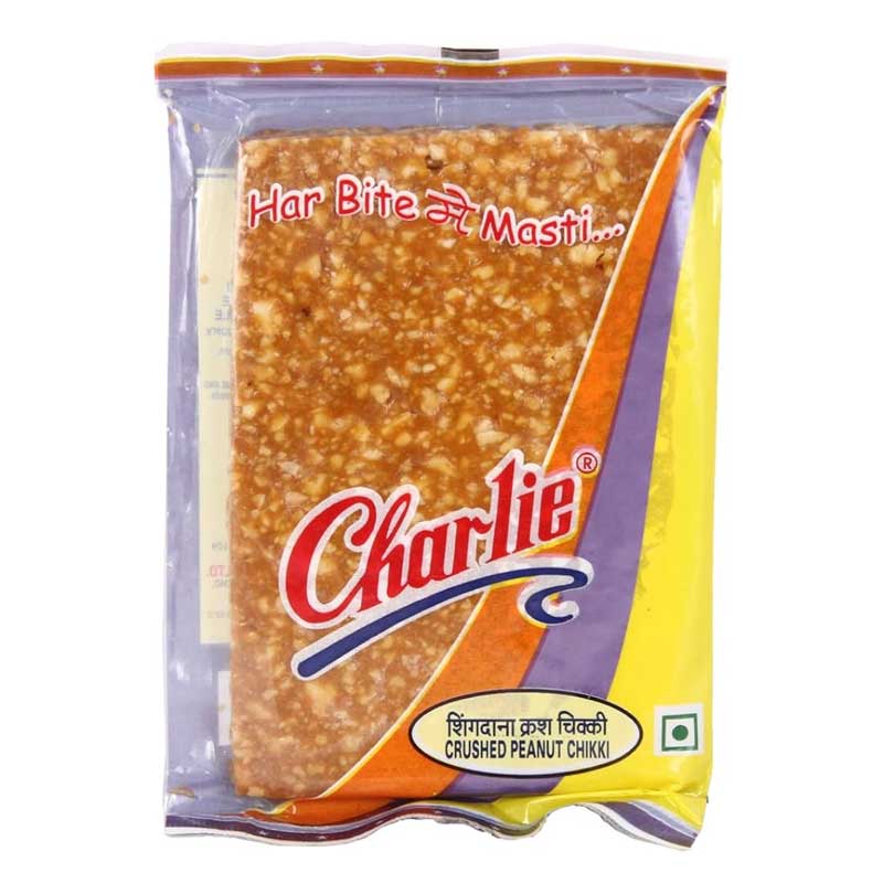 CHARLIEE CRUSHED PEANUT CHIKKI 150GM