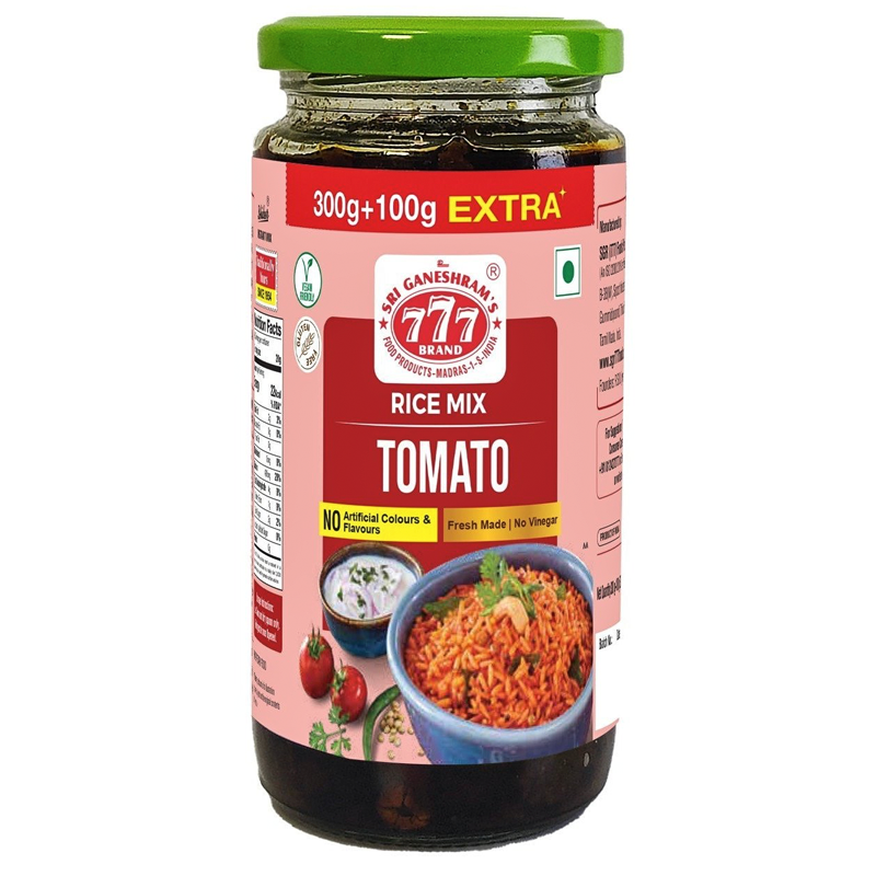 777 TOMATO RICE PASTE 400GM