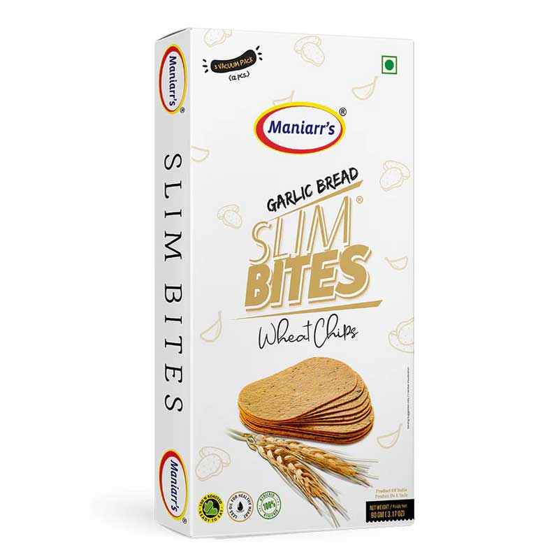 MANIARRS KHAKHRA GARLIC BREAD 90gm