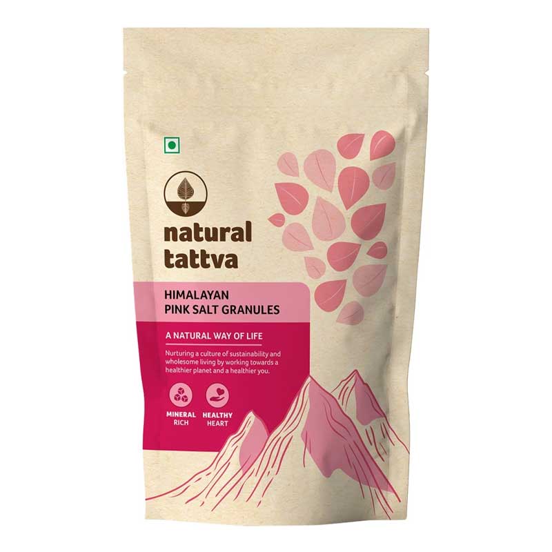 NATURAL TATTVA HIMALAYAN PINK SALT GRANULES 1KG