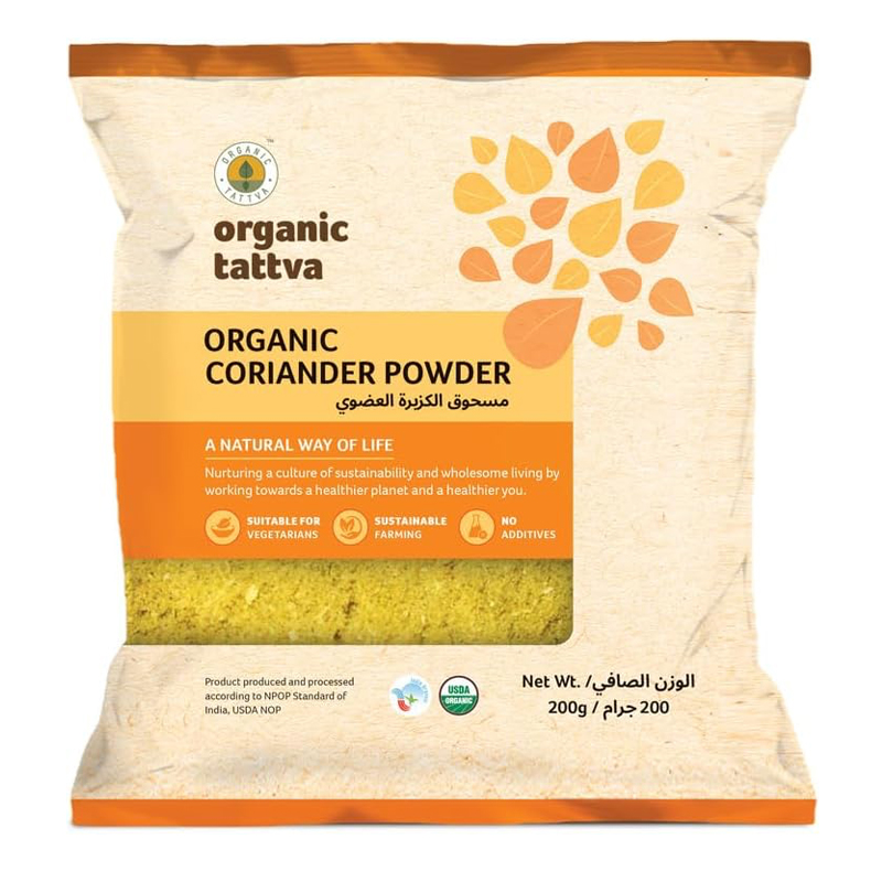 ORGANIC TATTVA CORIANDER POWDER 200GM