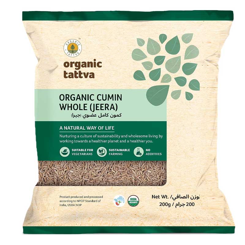 ORGANIC TATTVA CUMIN WHOLE 200GM