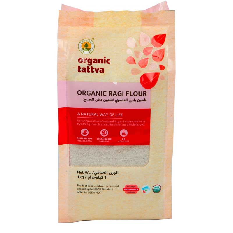 ORGANIC TATTVA RAGI FLOUR 1KG