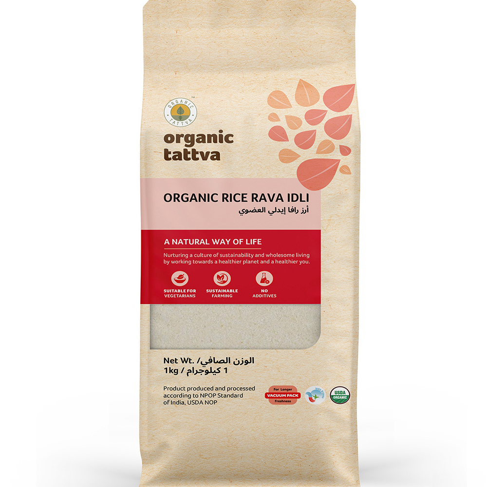 ORGANIC TATTVA RICE RAVA IDLI 1KG