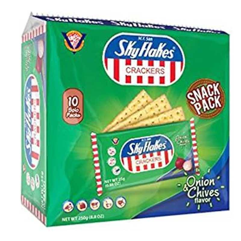 M.Y.SAN SKY FLAKES FLAXSEED CRACKERS 250GM
