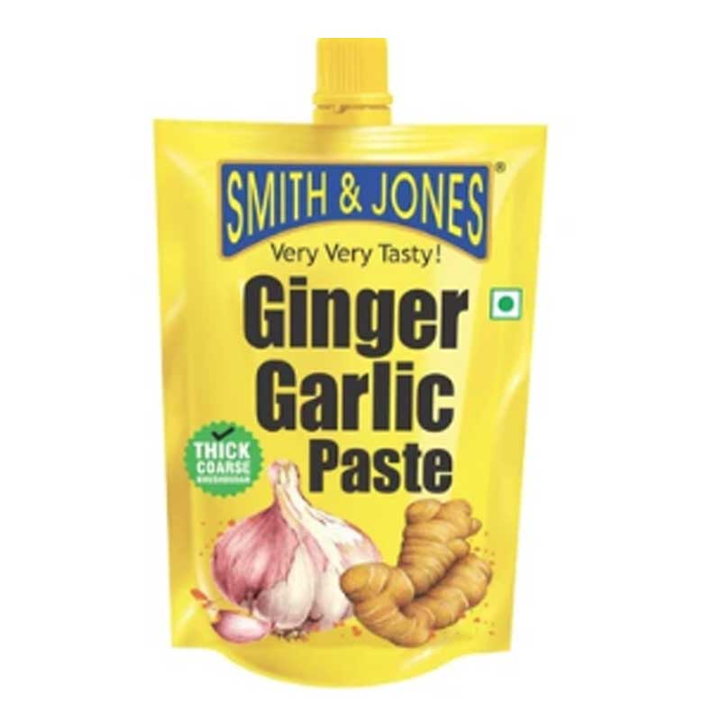 SMITH &amp; JONES GINGER &amp; GARLIC PASTE 200GM