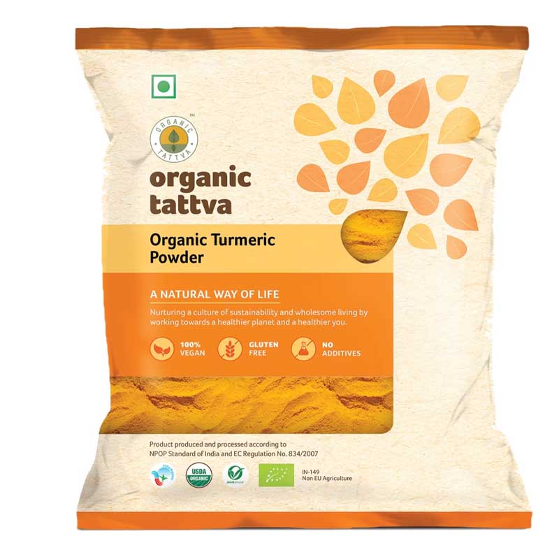 ORGANIC TATTVA TURMERIC POWDER 200GM