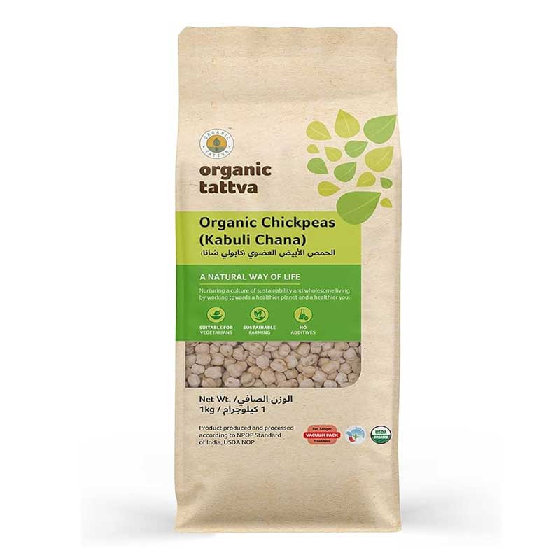 ORGANIC TATTVA CHICKPEAS 1KG