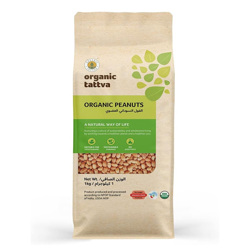 ORGANIC TATTVA PEANUTS 1KG