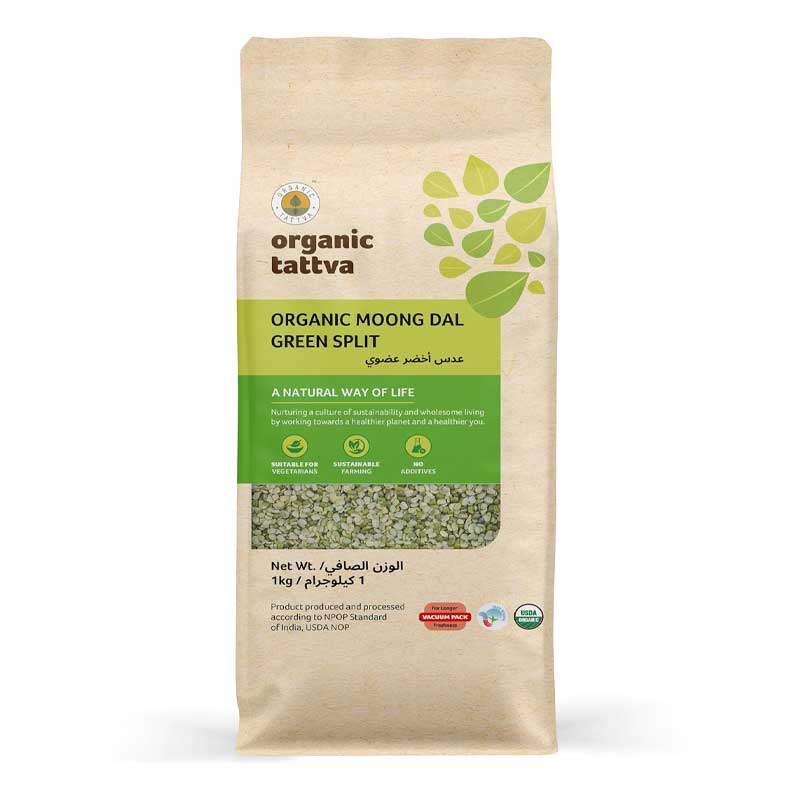 ORGANIC TATTVA MOONG DAL SPLIT 1KG