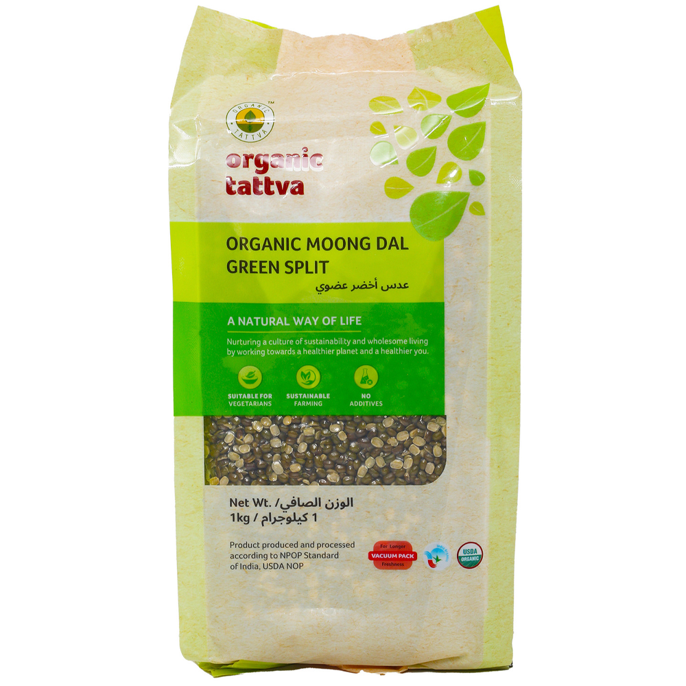 ORGANIC TATTVA MOONG DAL SPLIT 1KG