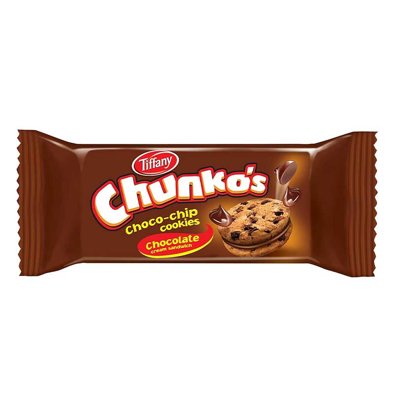 TIFFANY CHUNKOS ENVELOPE CHOCOLATE 43GM